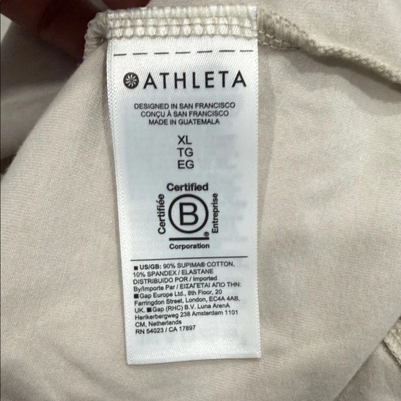 Athleta Women's Beige Tank Top - Picture 6 of 6